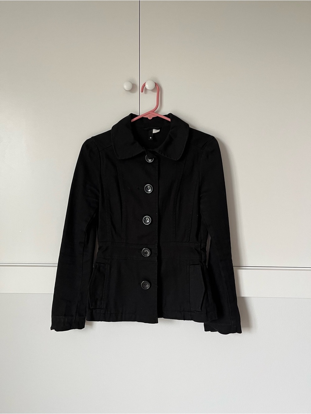 H&M Black Women’s Tailored Button Jacket